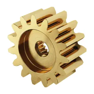 ServoCity 2305 Série Laiton, MOD 0.8, Engrenage Servo (25 Dents Crantage, 15 Dents)