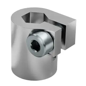 ServoCity Série 4001 Accouplement de Servo à Pince pour Arbre (Denture à 25 Dents vers Alésage REX™ de 8mm)