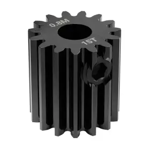 ServoCity Série 2303, Pignon MOD 0.8 (Alésage Rond de 5mm, 15 Dents)