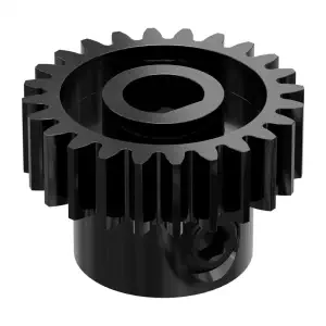 ServoCity 2303 Series Pignon MOD 0.8 (6mm D-Bore, 24 dents)