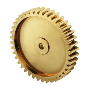 ServoCity Série 2305, Engrenage de Servo en Laiton, MOD 0.8 (Spline à 24 Dents, 40 Dents)