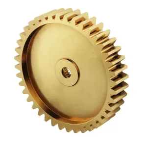 ServoCity 2305  Series Brass, MOD 0.8, Servo Gear (25 Tooth Spline, 40 Tooth)