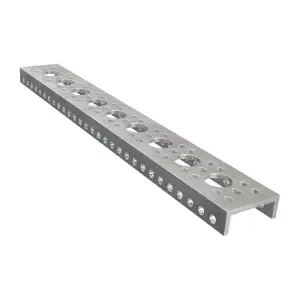 ServoCity Série 1143 Mini U-Channel à Faible Côté (9 Trous, Longueur 240mm)