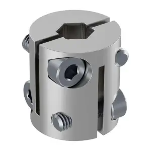 ServoCity Série 4007 Hyper Coupler (6mm D-Bore à 8mm REX™ Bore)