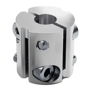 ServoCity Série 4007 Hyper Coupler (Alésage Rond de 8mm à Alésage REX™ de 8mm)