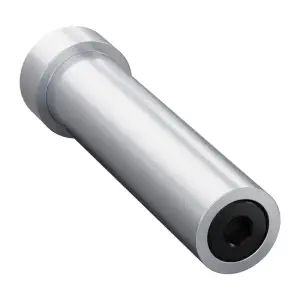 ServoCity Arbre de Servo Rond de 8mm (Crémaillère de 25 Dents, Longueur de 36mm)