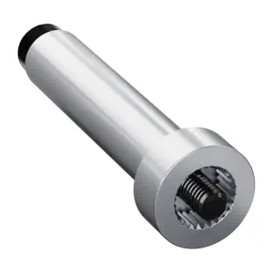 ServoCity Arbre de Servo Rond 1/4" (Crémaillère à 25 Dents, Longueur 33mm)