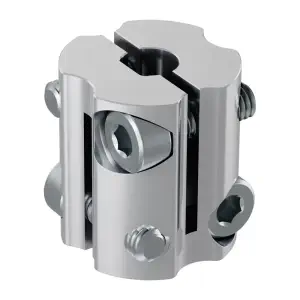 ServoCity Hyper Coupler Série 4007 (1/4" Alésage Rond à 6mm Alésage D)