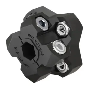 ServoCity Série 1315 Hyper Hub en Polycarbonate (Alésage 8mm REX™) - 2 pcs