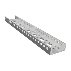 ServoCity Série 1143 Mini U-Channel à Faible Côté (7 Trous, Longueur 192mm)