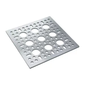 ServoCity Série 1123, Plaque à Motif (3 x 3 Trous, 96 x 96mm)