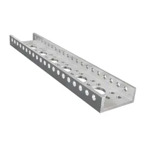 ServoCity Série 1143 Mini U-Channel à Faible Côté (6 Trous, Longueur 168mm)