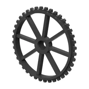 ServoCity Pignon Servo Nylon 0.1227" Pitch, 40 Dents W/ 24 Dents Spline