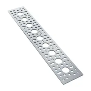 ServoCity Série 1123, Plaque à Motifs (1 x 9 Trous, 43 x 240mm)