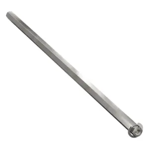 Eje ServoCity REX™ de 8mm c/ E-Clip (Longitud 264mm)