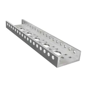 ServoCity Série 1143 Mini U-Channel à Faible Côté (5 Trous, Longueur 144mm)