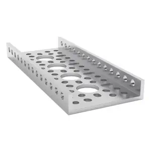 ServoCity Série 1121 U-Channel Low-Side (4 trous, longueur 120mm)
