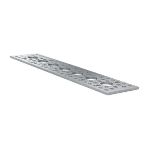 ServoCity Série 1123, Plaque à Motif (1 x 7 Trous, 43 x 192mm)