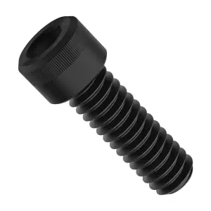 ServoCity Vis à tête cylindrique 1/4"-20 en acier allié avec finition Black-Oxide (Longueur 0.750") - Pack de 6