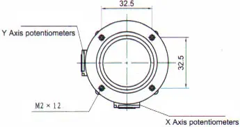 Joystick 3 axes avec bouton