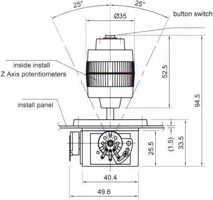 3 Axis Joystick w/ Button