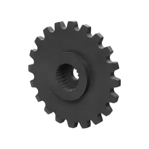 ServoCity Pignon de Servo en Nylon à 20 Dents, Pas de 0.1227 pouce, avec Spline à 24 Dents
