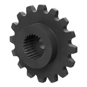 ServoCity Pignon de Servo en Nylon à 16 Dents avec Pas de 0.1227" et Spline de 25 Dents