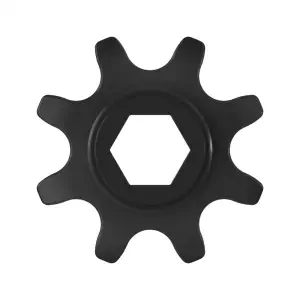 ServoCity 8mm Pitch Press-Fit Pinion Sprocket (8mm REX™ Bore, 8 Tooth) - 2 Pack