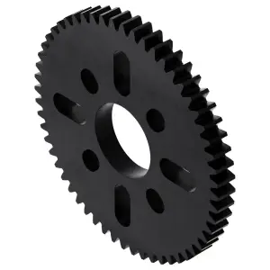 ServoCity Engrenage à Montage sur Moyeu de 56 Dents (MOD 0.8, Acétal de 4mm d'épaisseur)