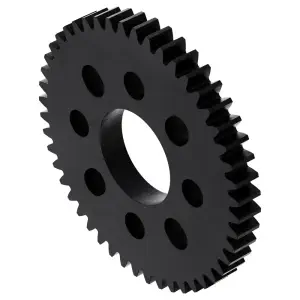 ServoCity Engrenage à Montage sur Moyeu de 48 Dents (MOD 0.8, Acétal de 4mm d'épaisseur)