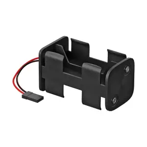 ServoCity Plateau de Batterie Carré pour 4 Piles AA