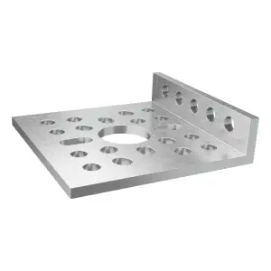 ServoCity Série 1112 L-Channel Low-Side (1 Trou, Longueur 48mm)