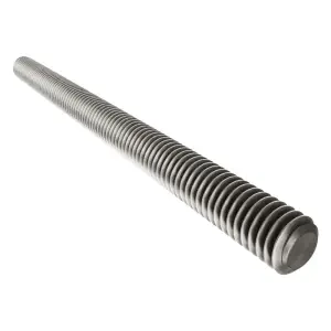 ServoCity Série 2808 Tige Filetée en Acier Inoxydable (M4 x 0.7mm, Longueur 60mm) - Pack de 2
