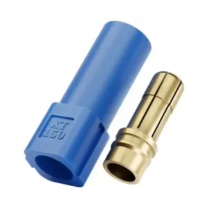 ServoCity Prise Banane Mâle XT150 (Bleu)