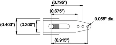 Brazo de Servo Ajustable ServoCity (Spline C24T)