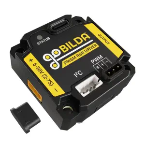 ServoCity Prism RGB LED Driver (Entrée 6-30V, Contrôle I²C / PWM)