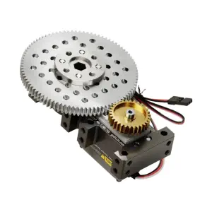 ServoCity Stingray-3 Boite de Vitesses Servo (0,50 sec/60°, 20RPM, 1050oz-in Couple, 600° Rotation) - Mode Continu