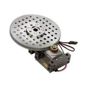 ServoCity Stingray-7 Boite de Vitesses Servo (1,17 sec/60°, 8,6 RPM, 2450oz-in Couple, 257° Rotation) - Mode Continu
