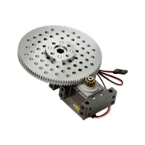 ServoCity Stingray-9 Servo Boite de Vitesses (1,50 sec/60°, 6,7 RPM, 3150oz-in Couple, 200° Rotation) - Mode Continu