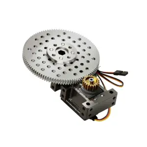 ServoCity Shark-5 Boite de Vitesses Servo (0,70 sec/60°, 14 RPM 2360oz-in Couple, 504° Rotation) - Mode Continu