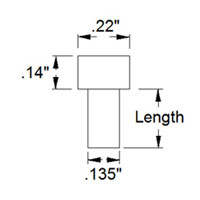 3/4" 6-32 Socket Head Machine Screw (25pk)