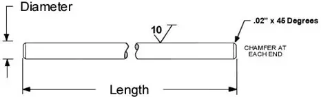 Actobotics 2" x 1/8" Precision Shaft