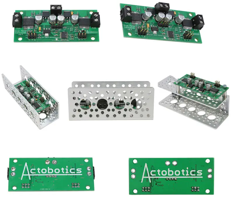 Actobotics 30A 4.8-16V Dual Motor Controller (Assembled)- Click to Enlarge