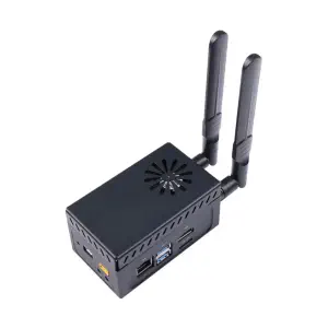 A203 Mini PC avec Jetson Xavier NX 8 Go, SSD 128 Go, 2xUSB 3, RS232, WiFi/BLE, Boîtier