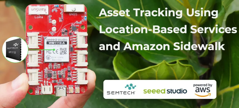 Kit de développement Wio Tracker LPWAN Asset Tracker pour Amazon Sidewalk (USA)