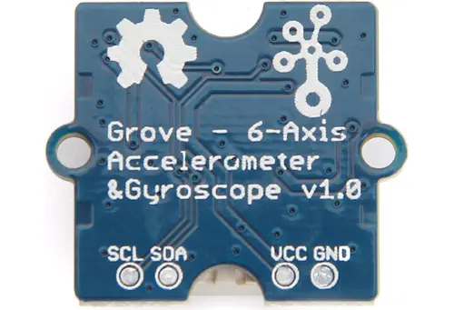 Grove - Acelerómetro/giroscopio de 6 Ejes – Haga clic para ampliar