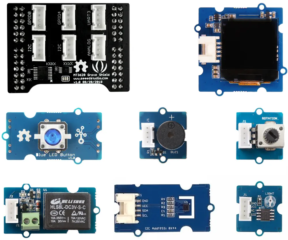 Seeedstudio Azure Sphere Grove Starter Kit - Click to Enlarge