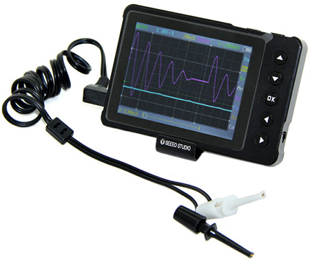 SeeedStudio DSO Nano V3 Pocket 1MHz Digital Storage Oscilloscope- Click to Enlarge