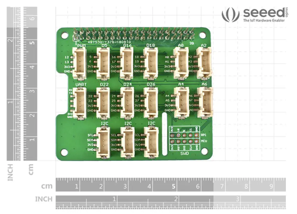 Base Hat Grove para Raspberry Pi