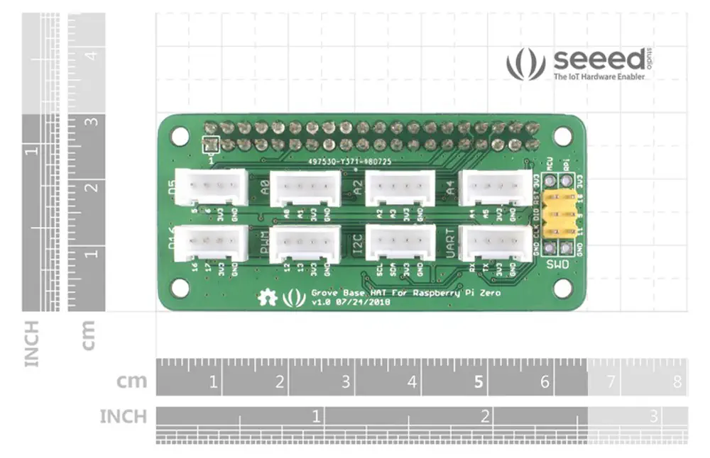 Grove Base Hat for Raspberry Pi Zero